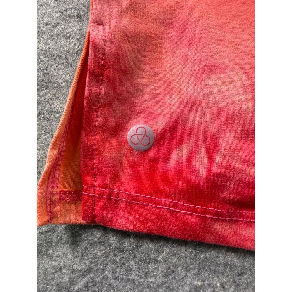 Zella Tie-Dye T-Shirt Womens XL Pink Orange Short Sleeve Athleisure Tee - Picture 9 of 9
